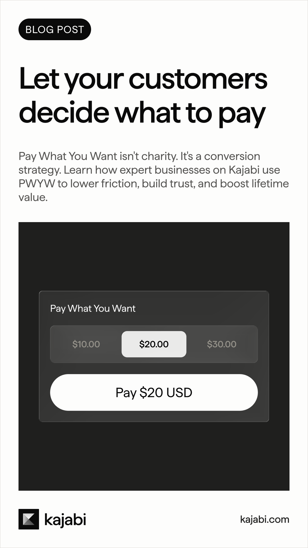 Kajabi Facebook ad
