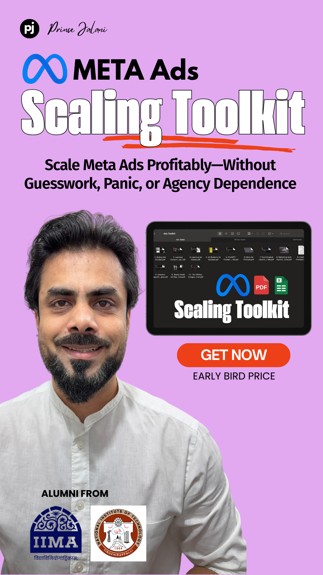 Prince Jalani Facebook ad