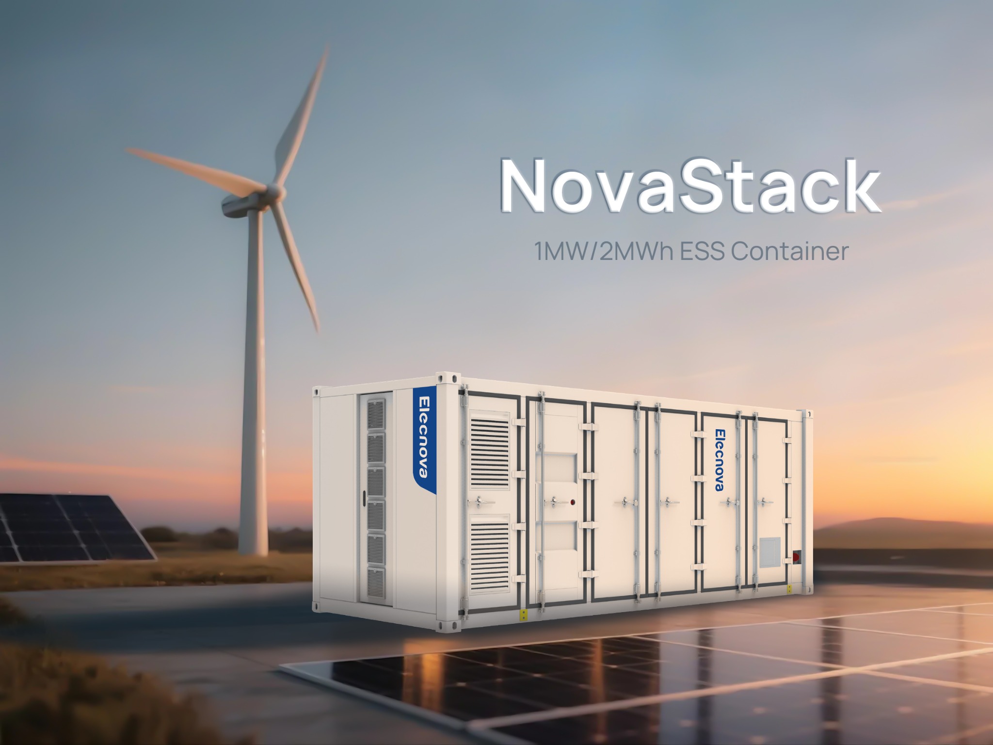 Elecnova - Digital distribution solution Facebook ad: New Launch Alert | 2MWh All-in-One ESS