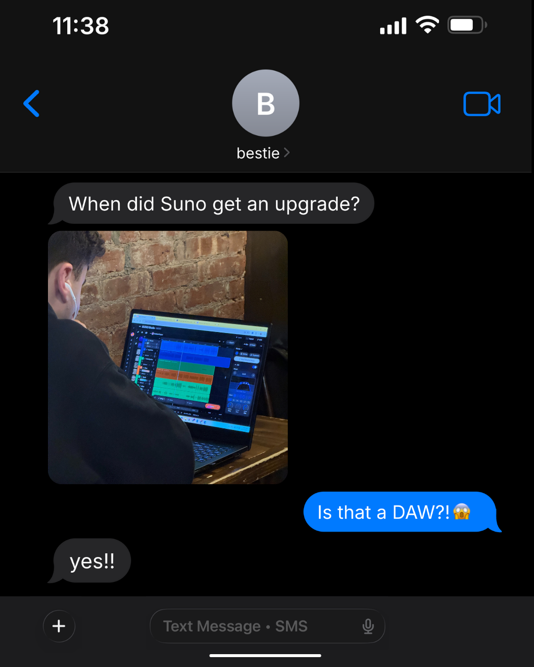 Suno Facebook ad