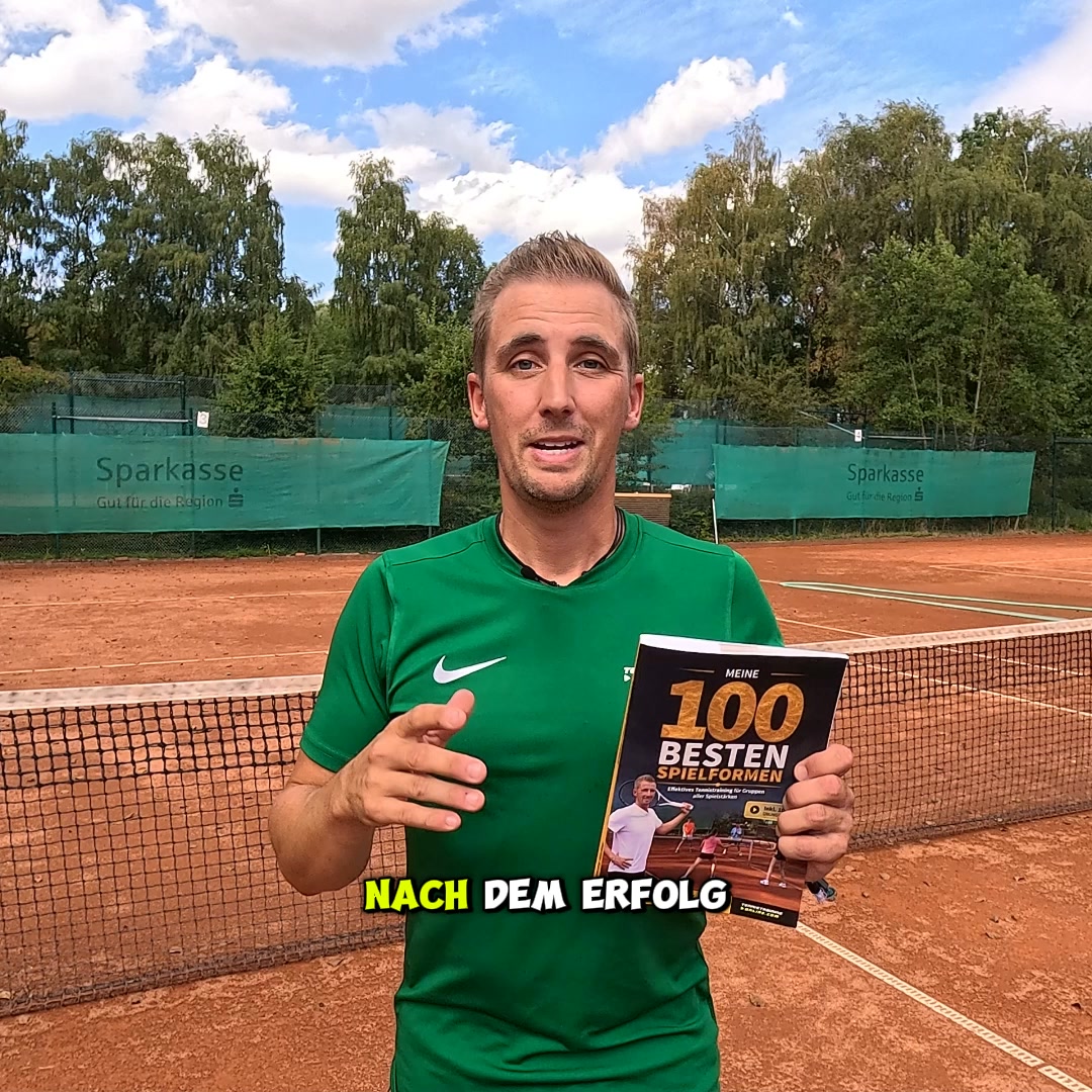 Tennistraining mit Martin Kares Facebook ad: Mein neues Buch ist da!