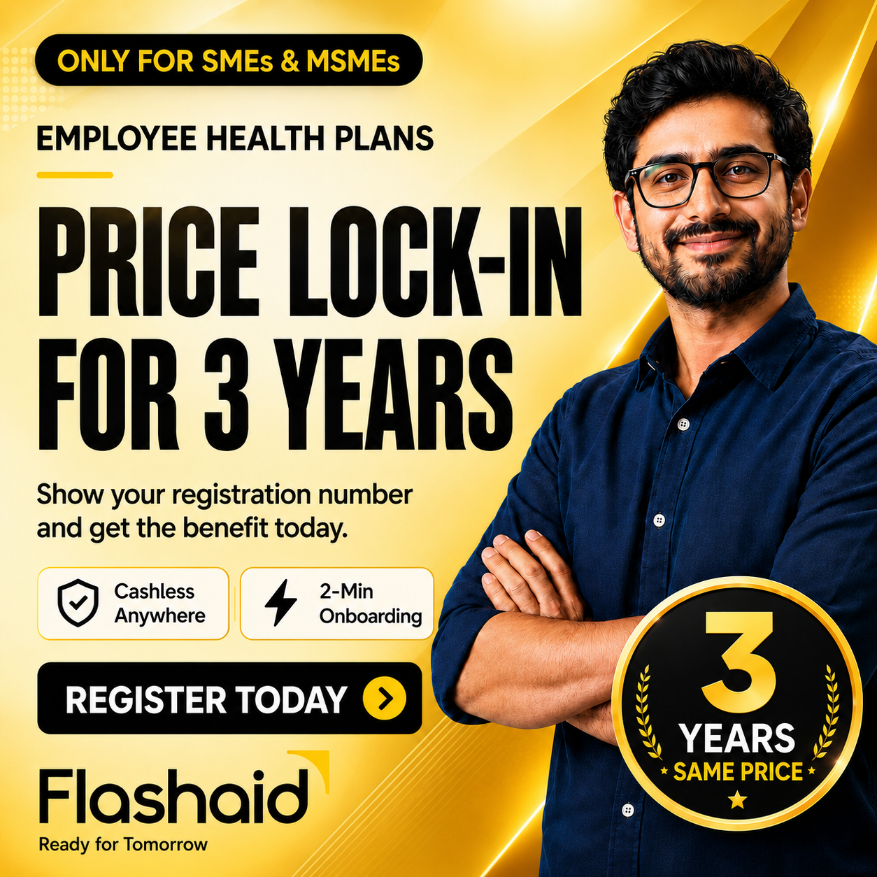 Flashaid Facebook ad