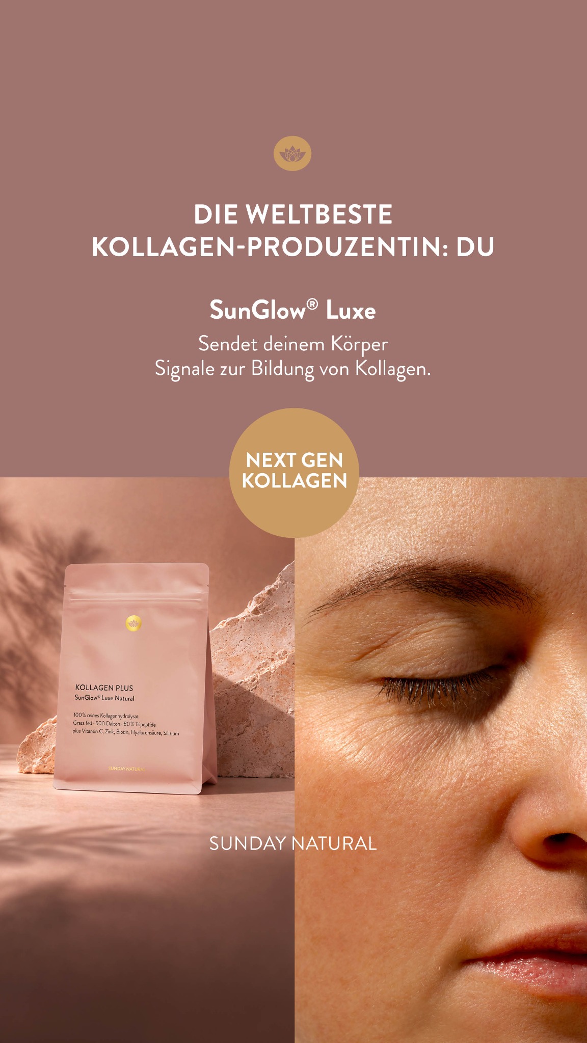 Sunday Natural Facebook ad