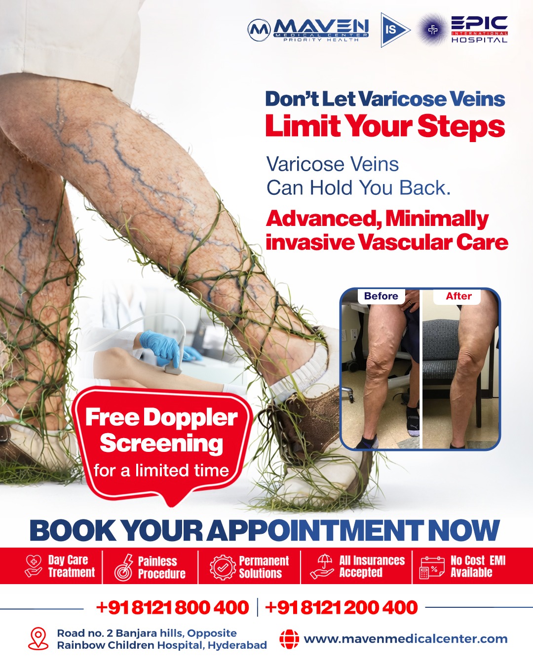 Maven Medical Center Facebook ad