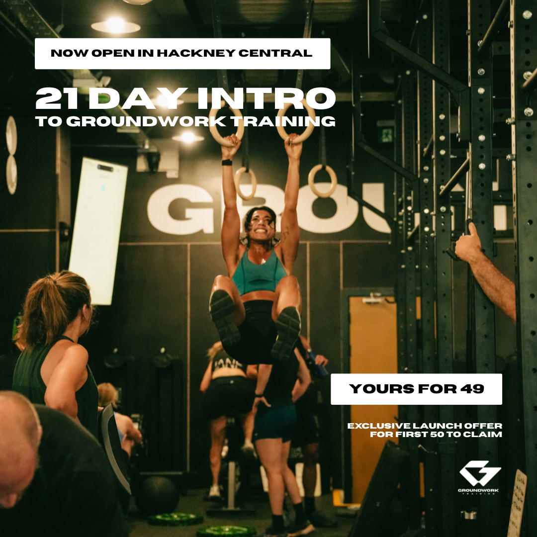 GroundWork Training Facebook ad: Launch Offer: 21 Day Intro to Groundwork Training - Now £49