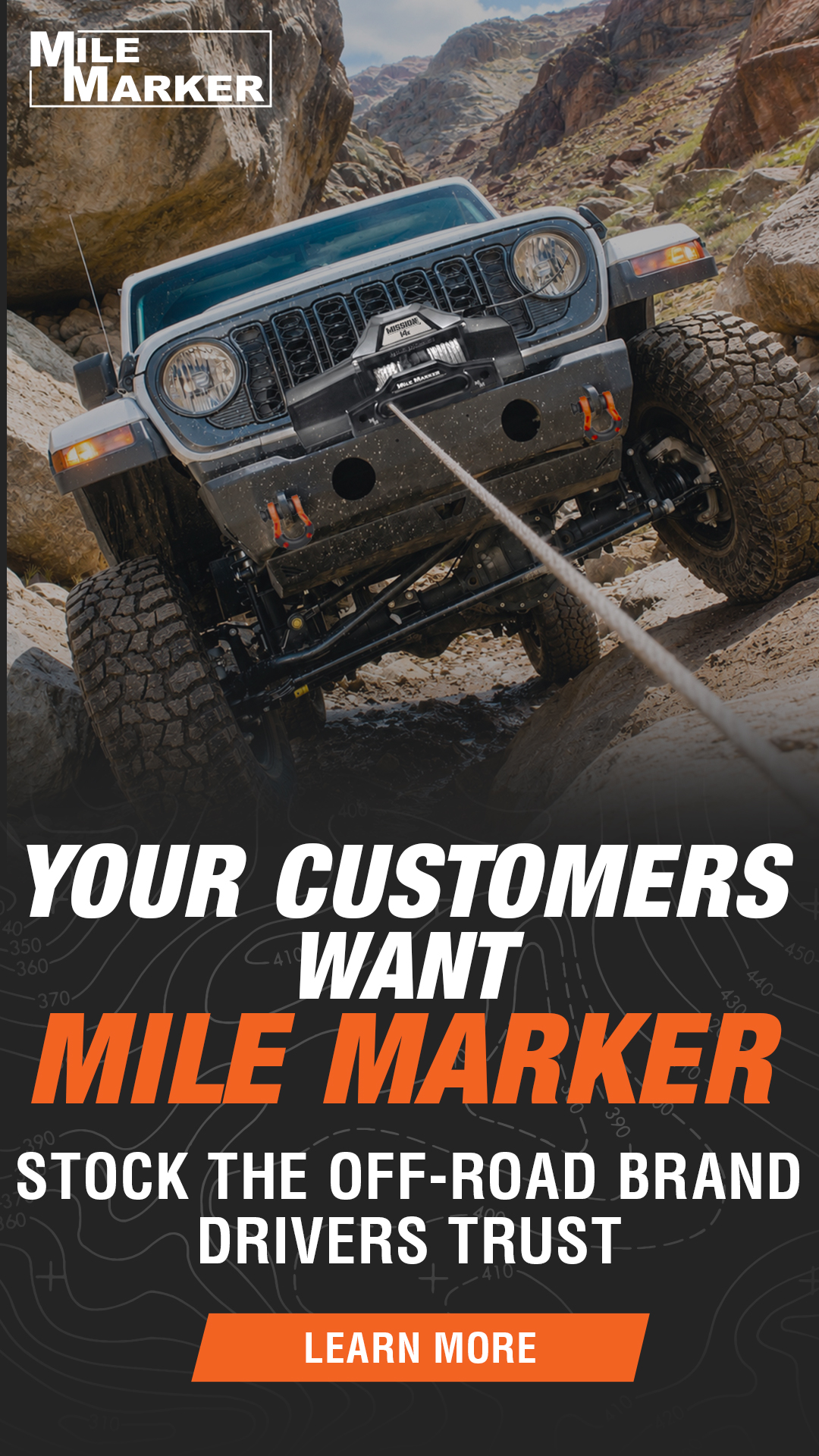 Mile Marker Winch Facebook ad