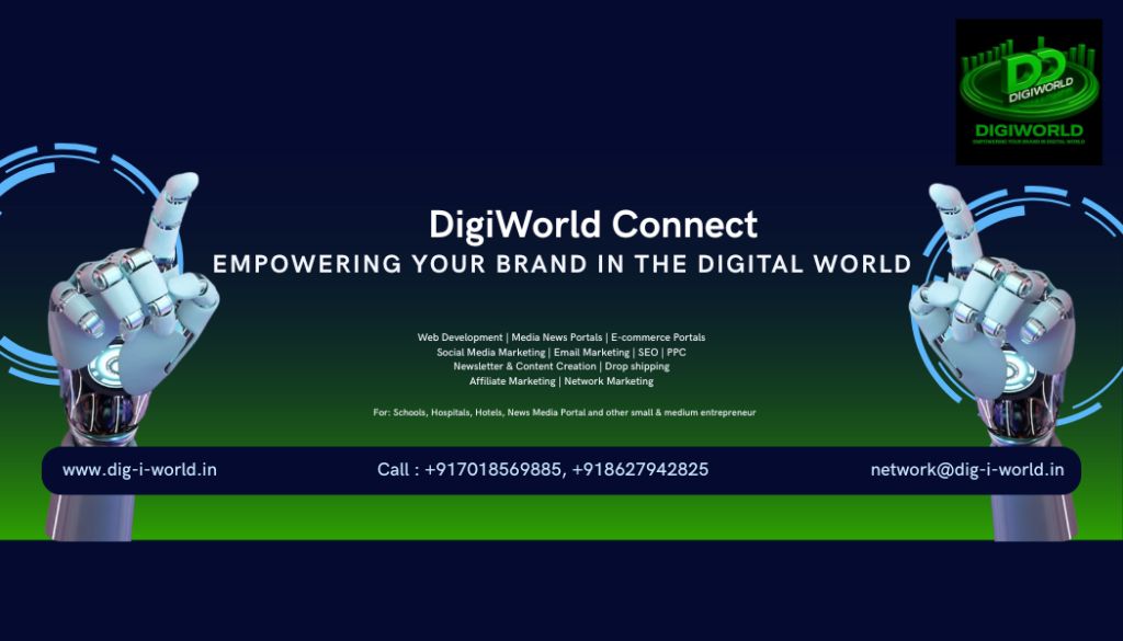 DigiWorld-Empowering Your Brand in the Digital World Facebook ad: DigiWorld empowers your brand in the digital world.