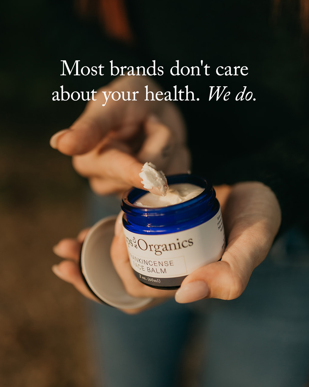 Toups and Co Organics Facebook ad