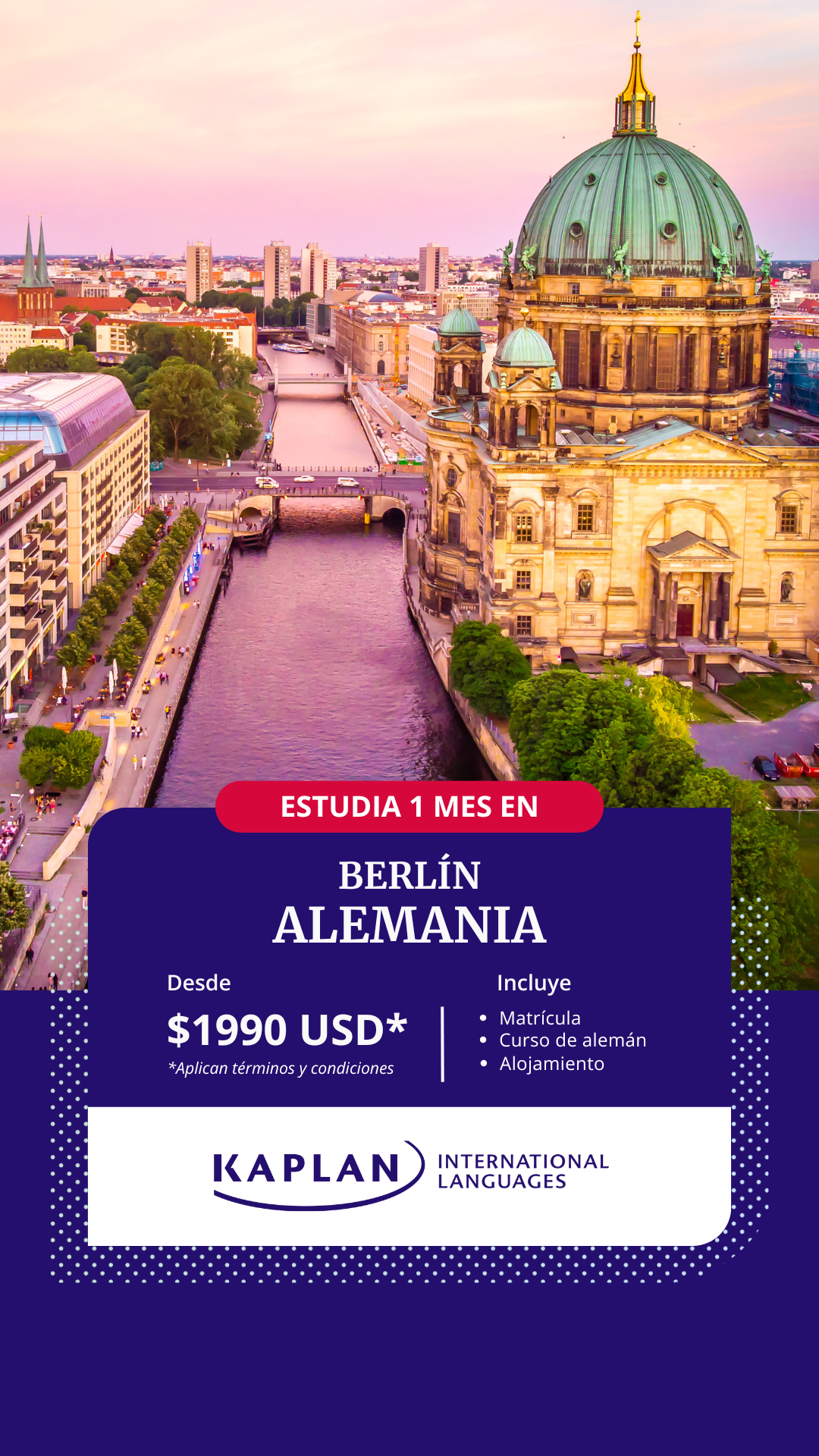 Kaplan International Languages - Latinoamérica Facebook ad