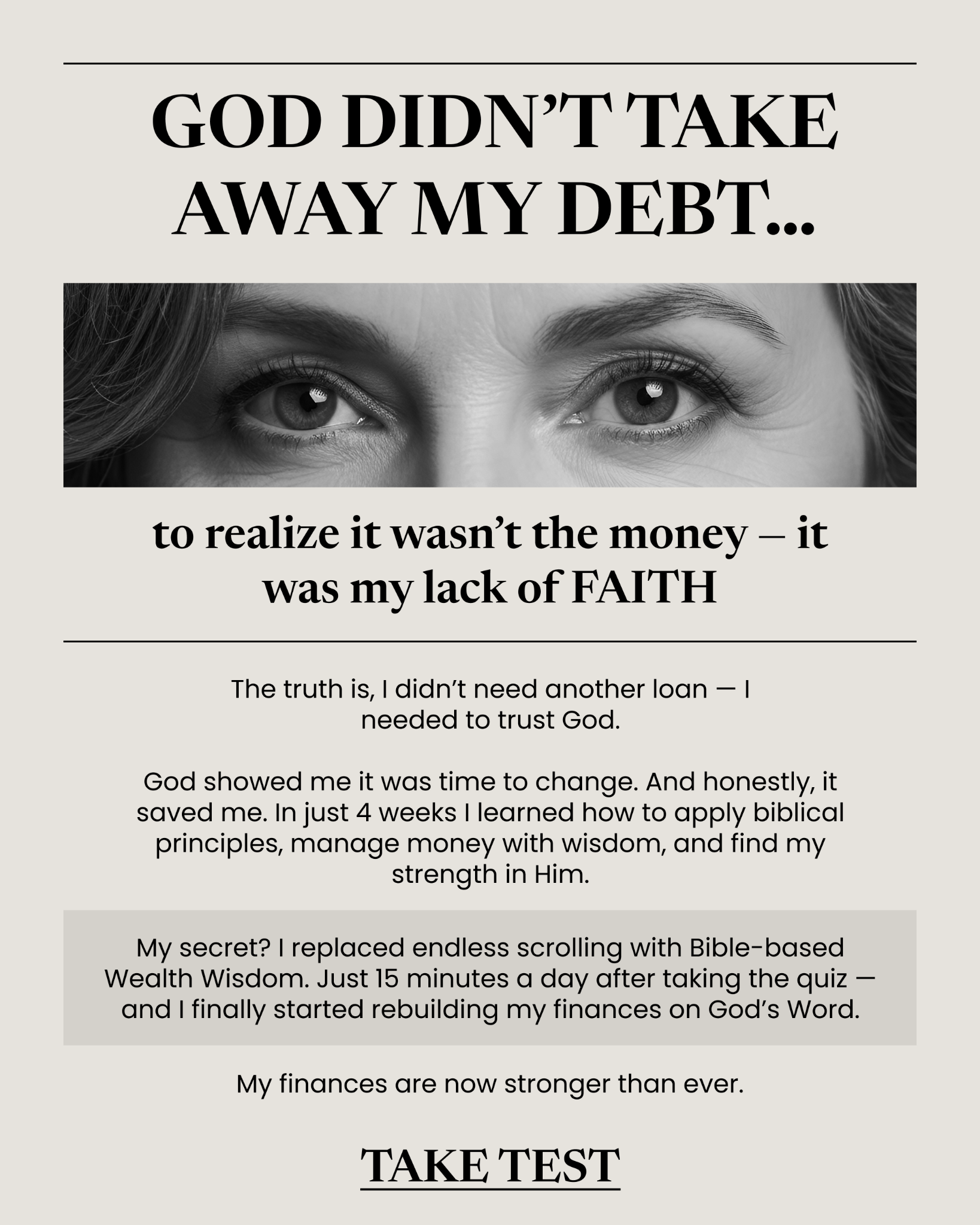 Prayers Academy Facebook ad from Mar 17, 2026