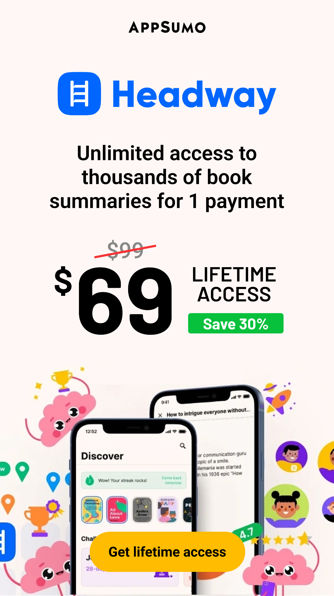 AppSumo Facebook ad
