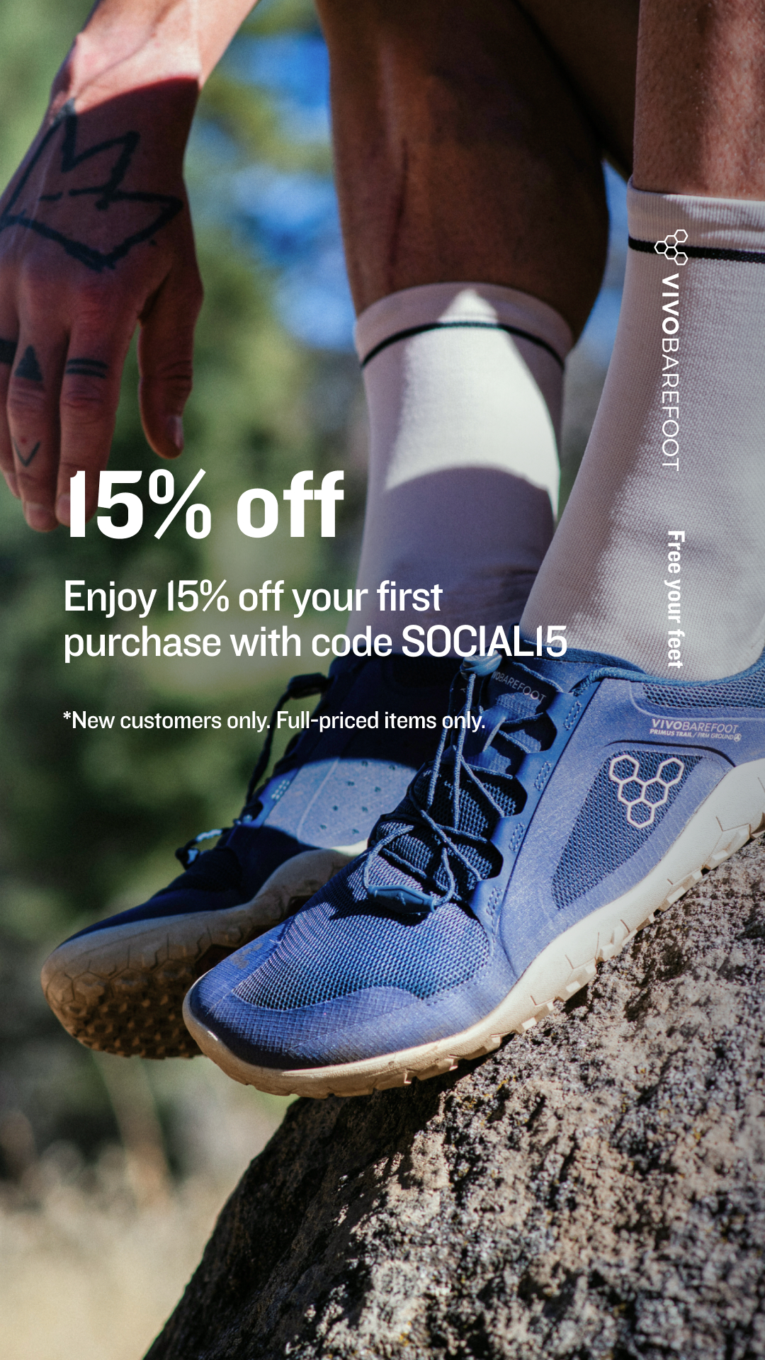 Vivobarefoot Facebook ad