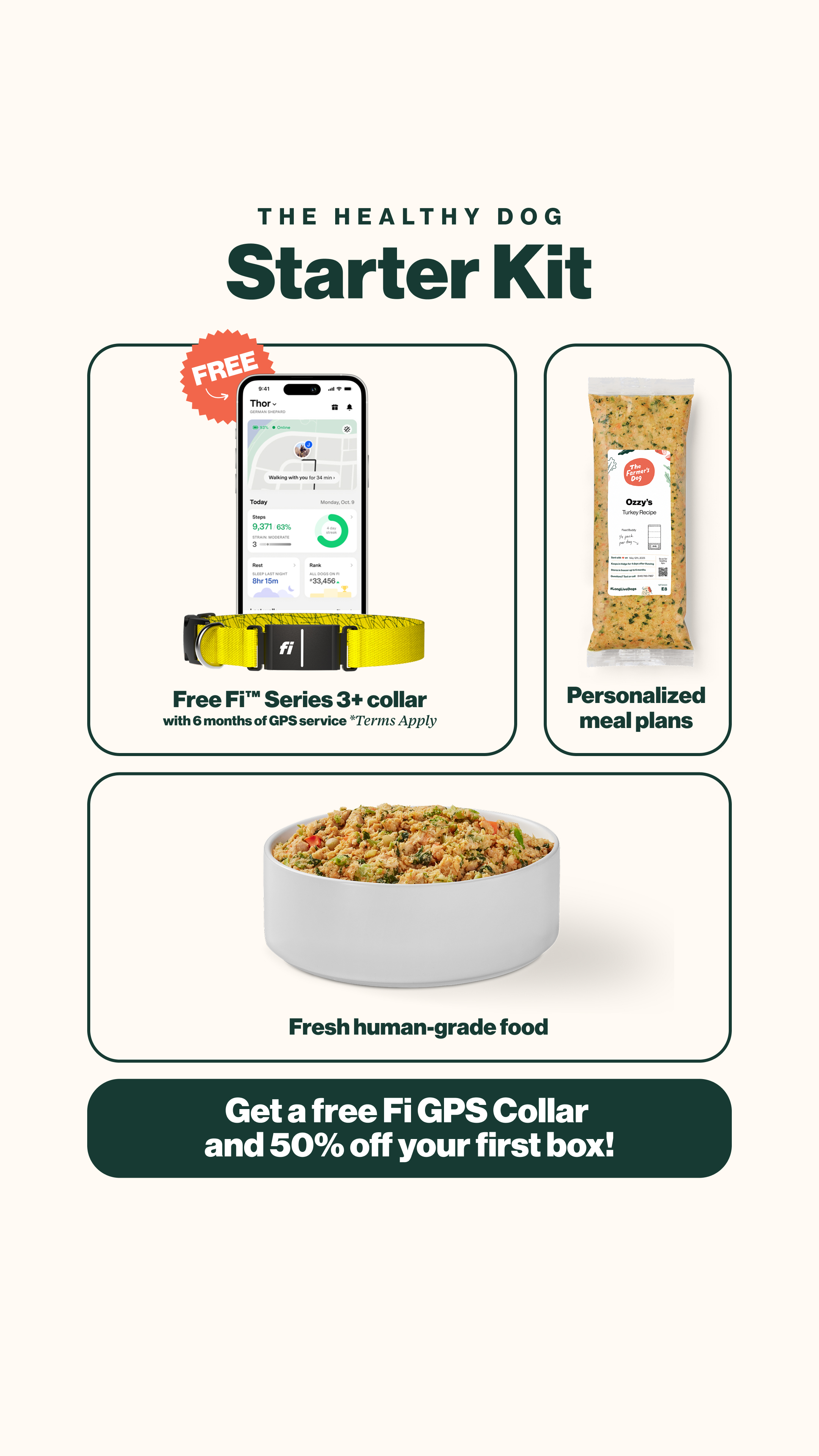 The Farmer's Dog Facebook ad