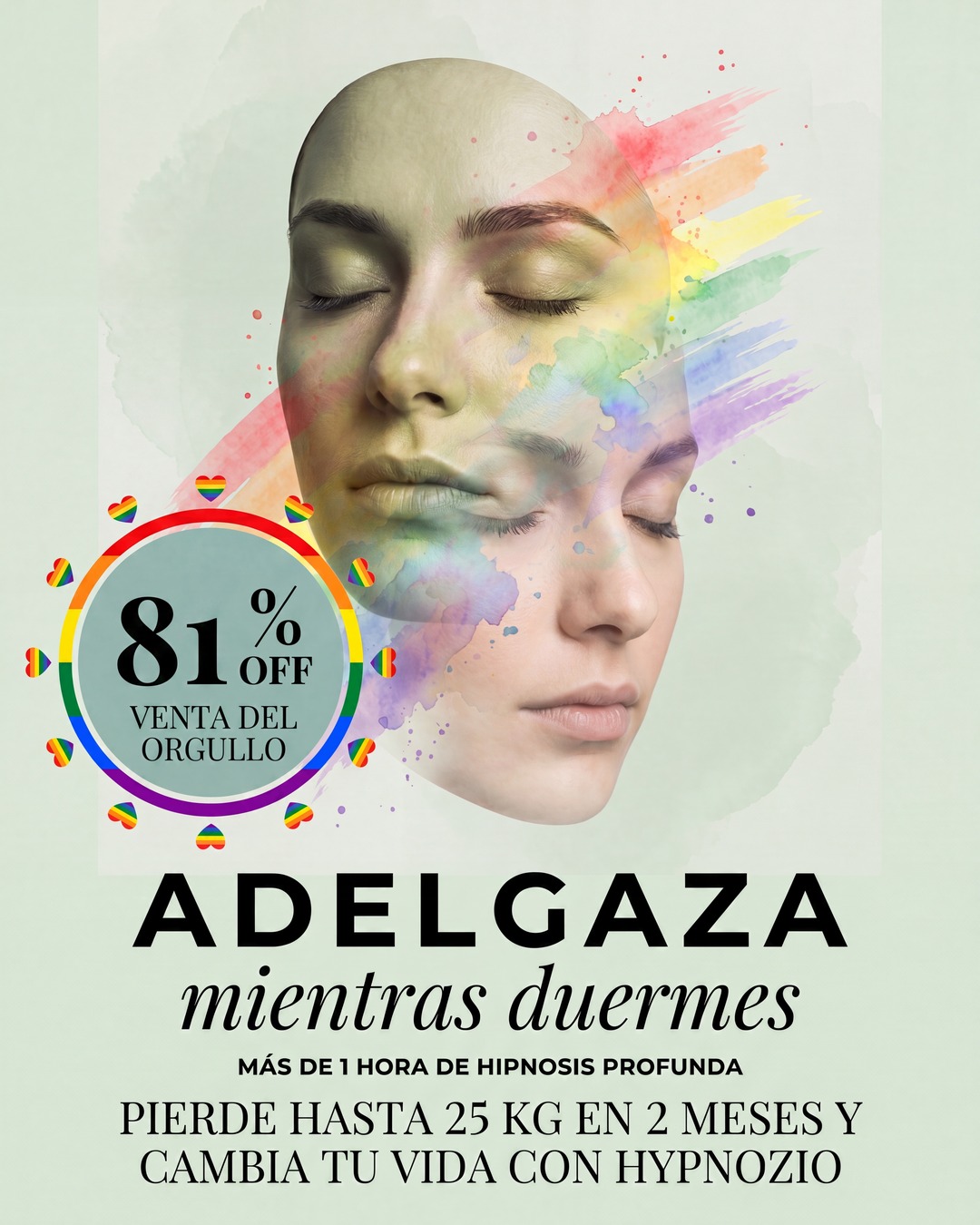 Hypnozio: power of hypnotherapy Facebook ad