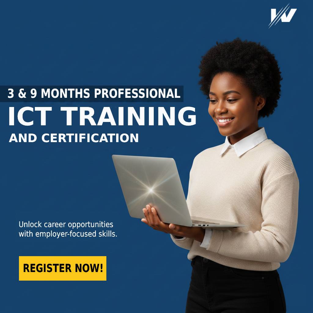 Highupweb Academy Facebook ad: Enroll in our Professional ICT Training and enjoy…