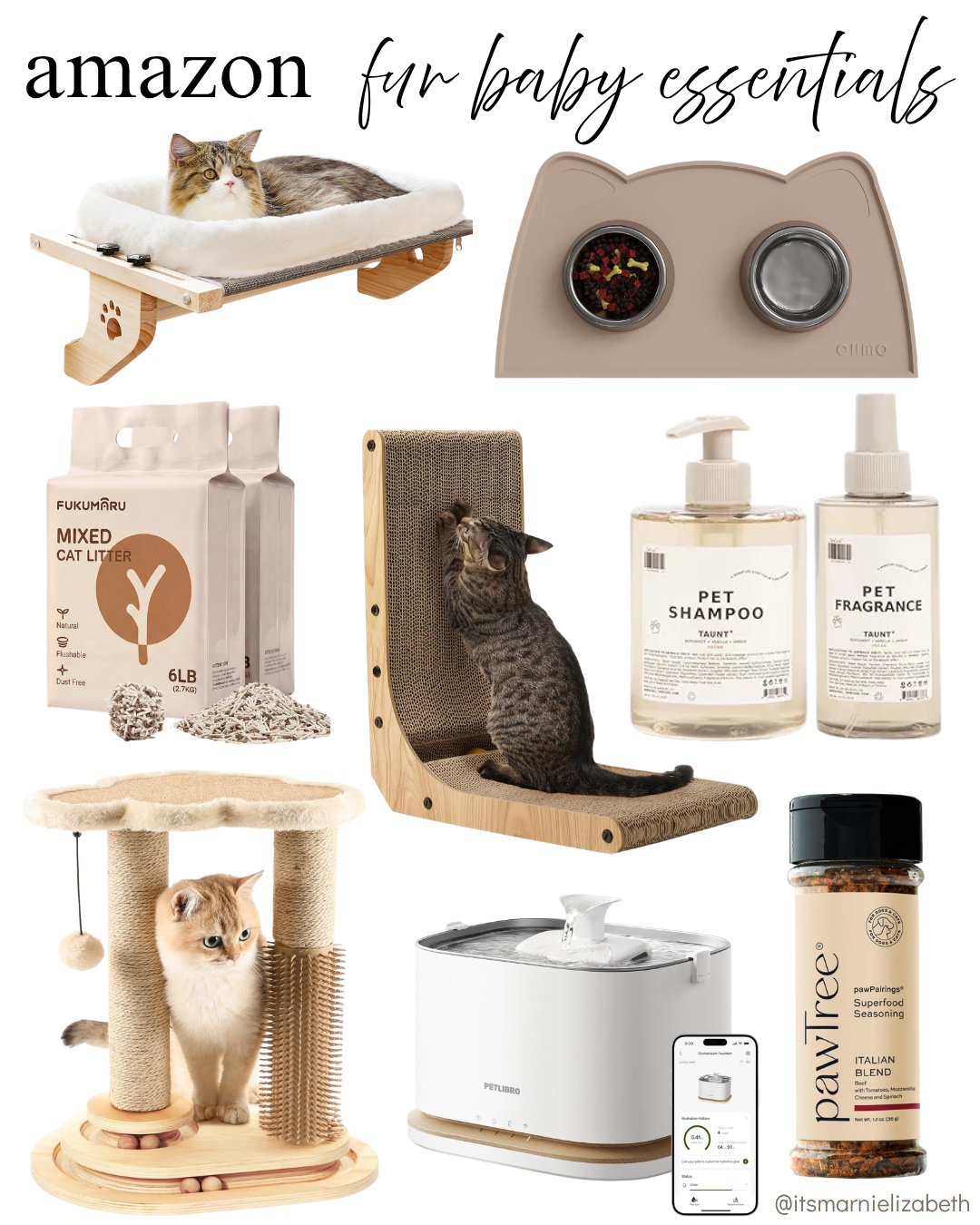 Marni Elizabeth Facebook ad: Amazon fur baby friendly finds