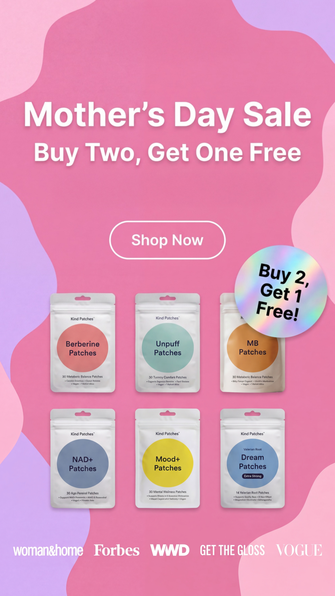 Kind Patches Facebook ad