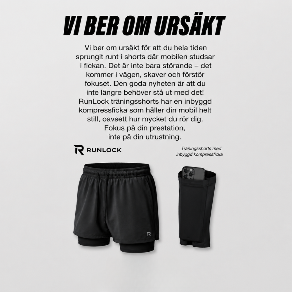 RunLock SE Facebook ad: Studsar mobilen?