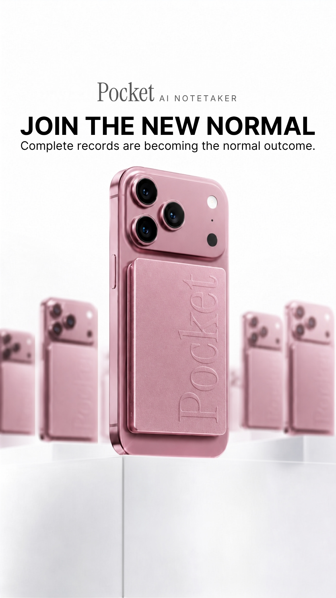 Pocket AI Facebook ad: Pocket: Your Second Brain