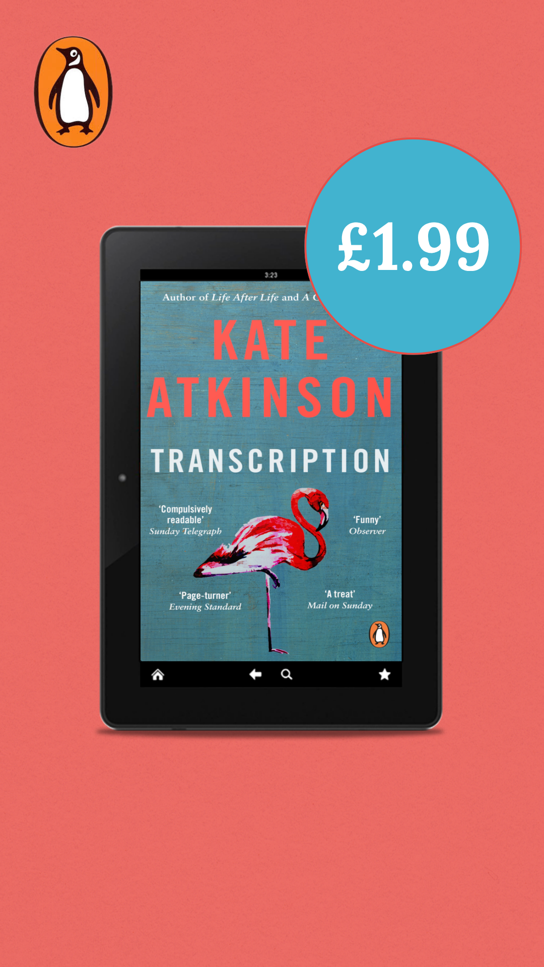 Penguin Books Facebook ad
