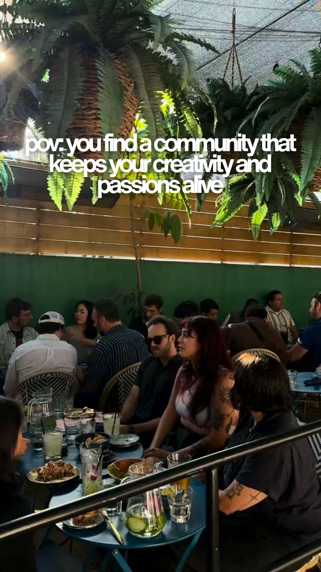 Creative Coworking Club Facebook ad: Meet your creative community