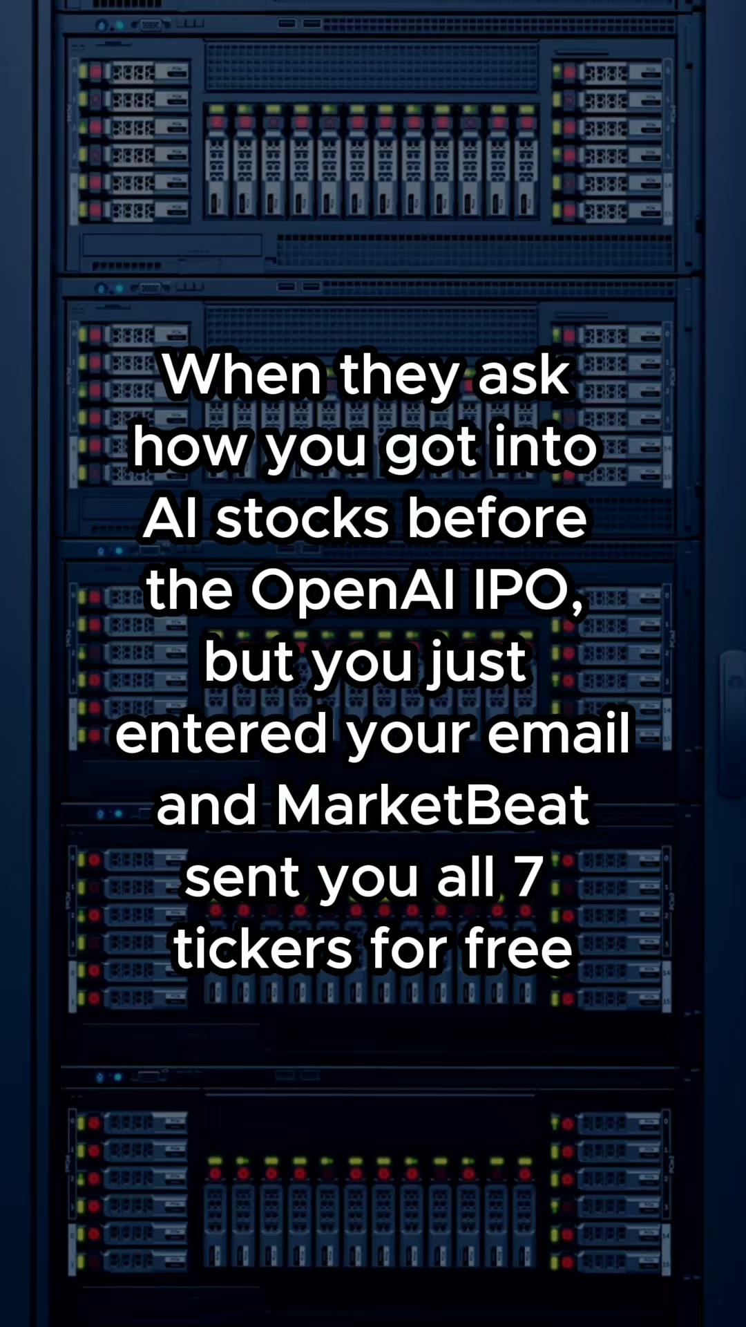MarketBeat.com Facebook ad: These AI Stocks Could Surge