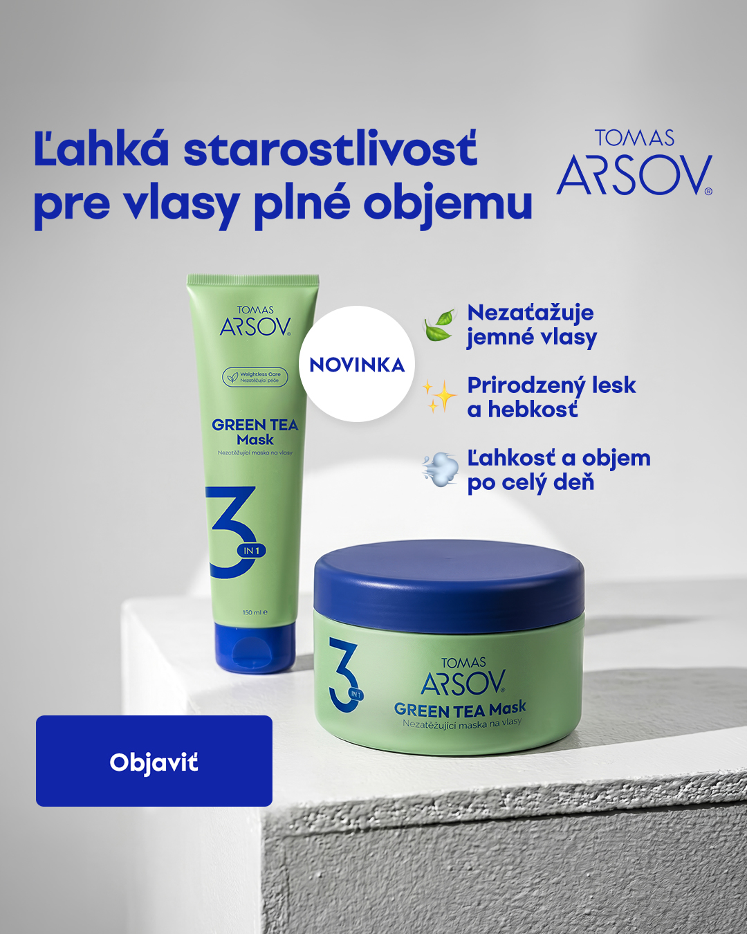 Tomas Arsov SK Facebook ad from Aug 2, 2026