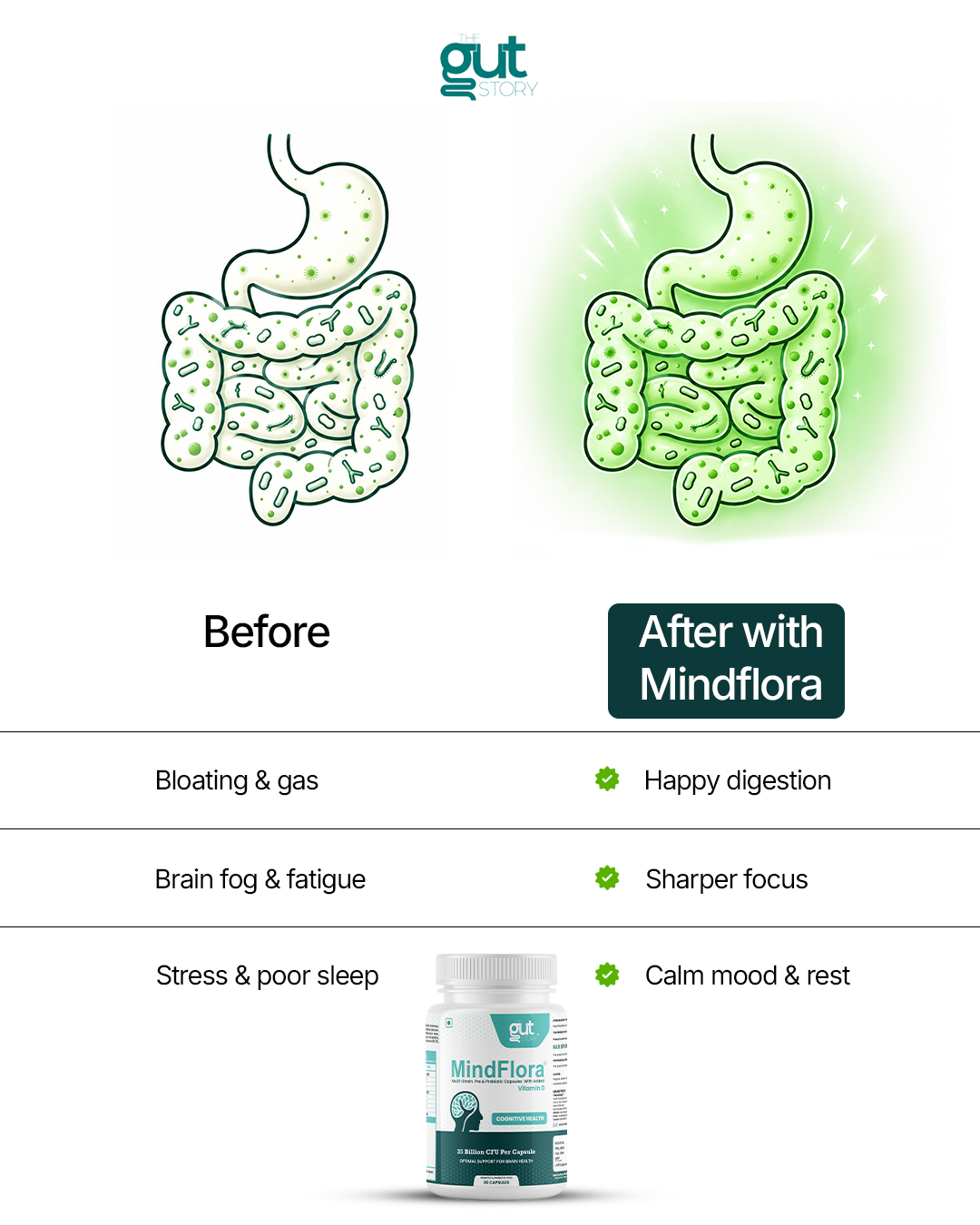 The Gut Story Facebook ad