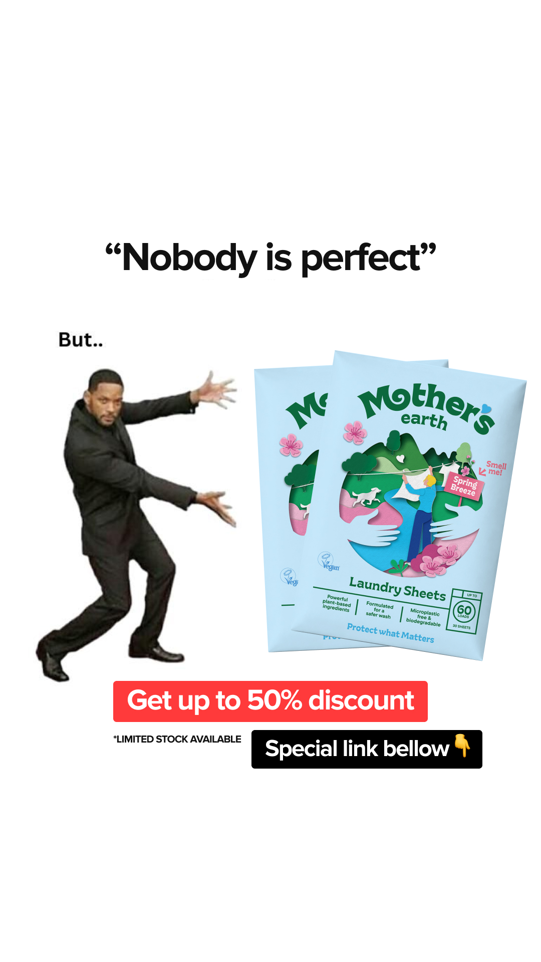 Mothers Earth Facebook ad