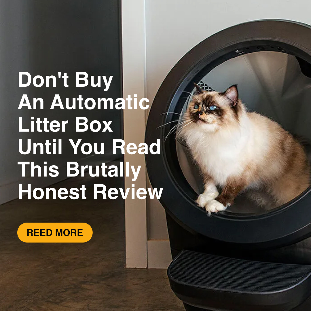 Technomeow Facebook ad: Exposing Bad Self-Cleaning Litter Boxes