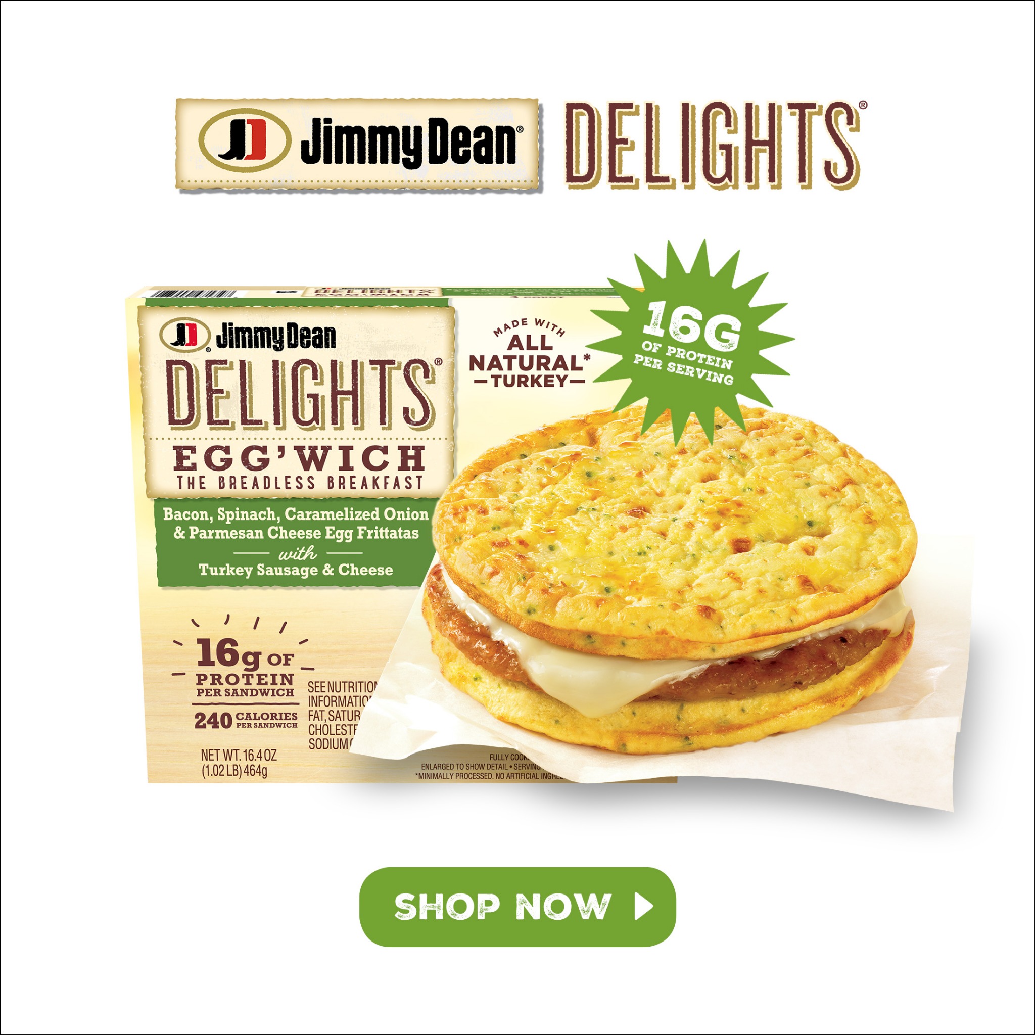 Jimmy Dean Facebook ad