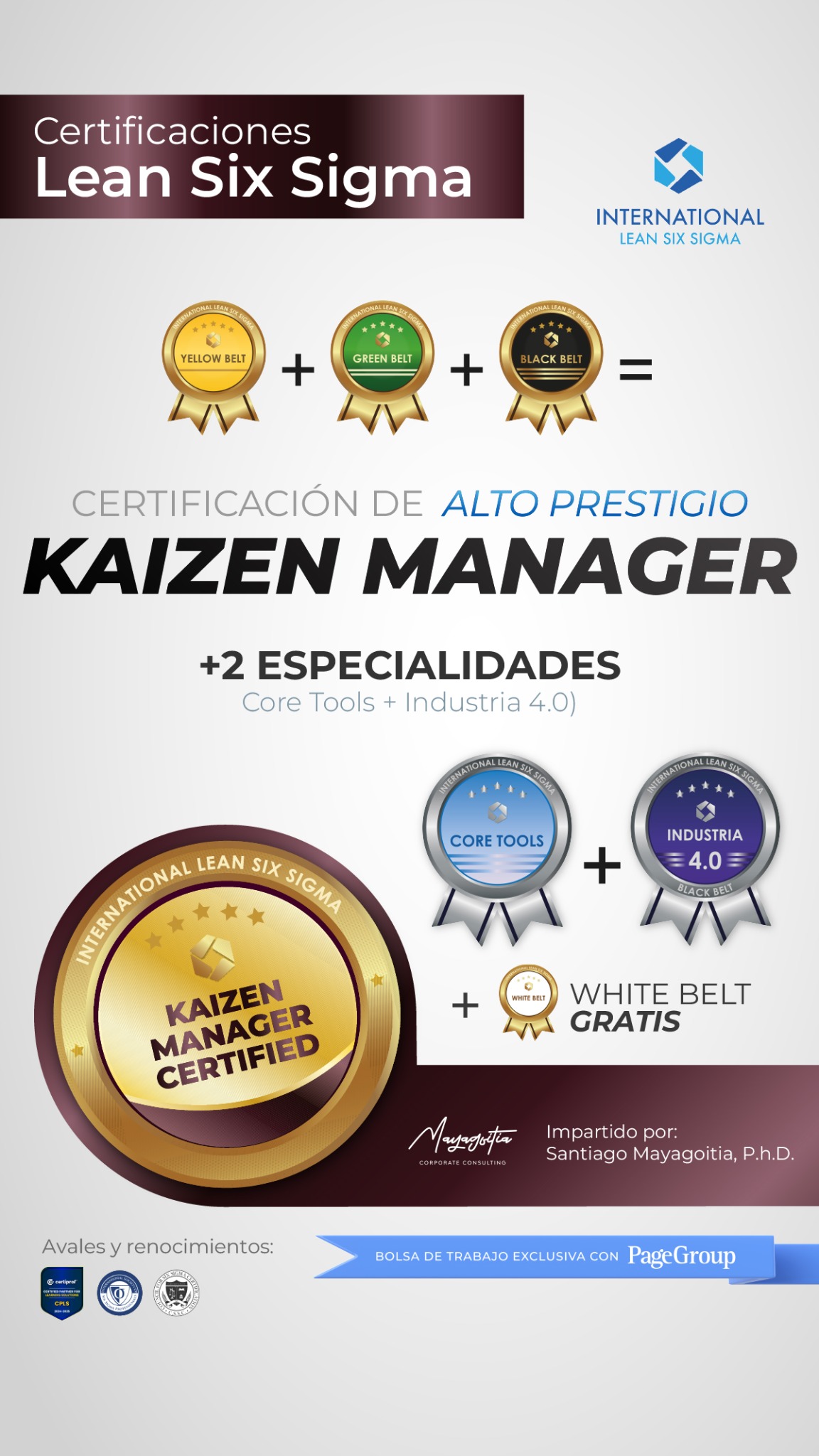 International Lean Six Sigma Facebook ad