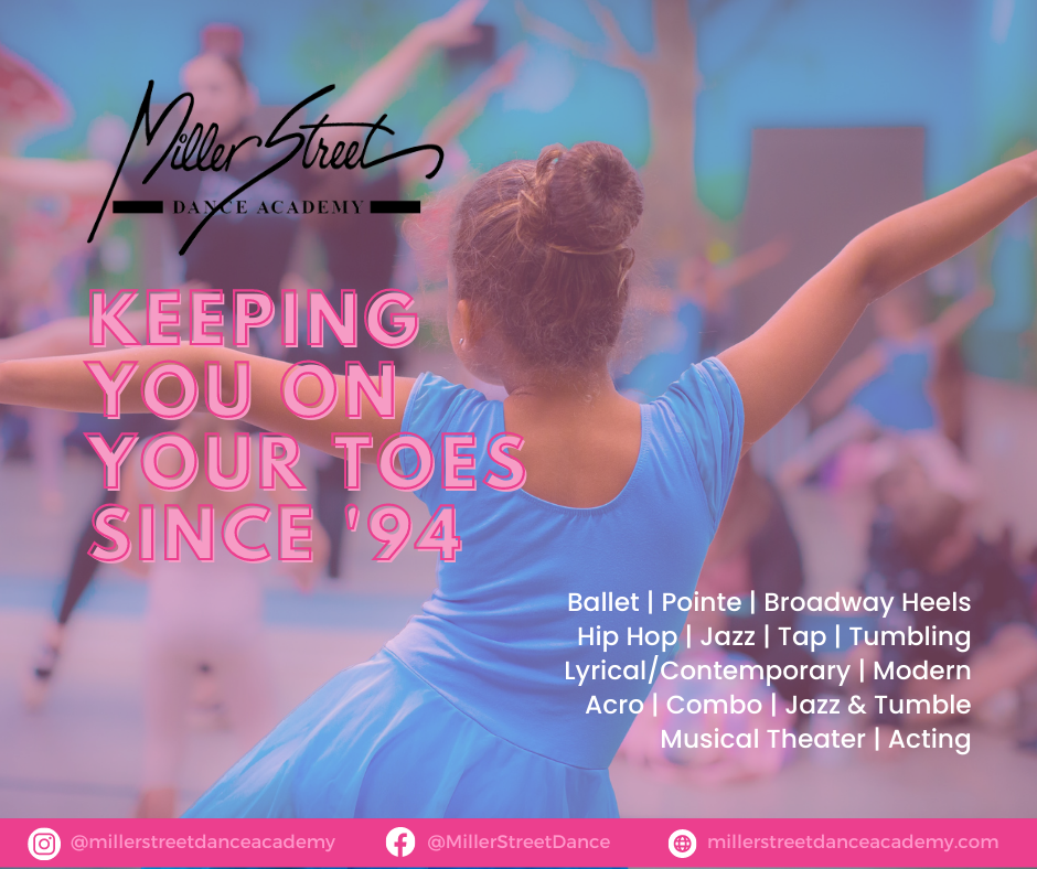 Miller Street Dance Academy Facebook ad: We want to dance with YOU!