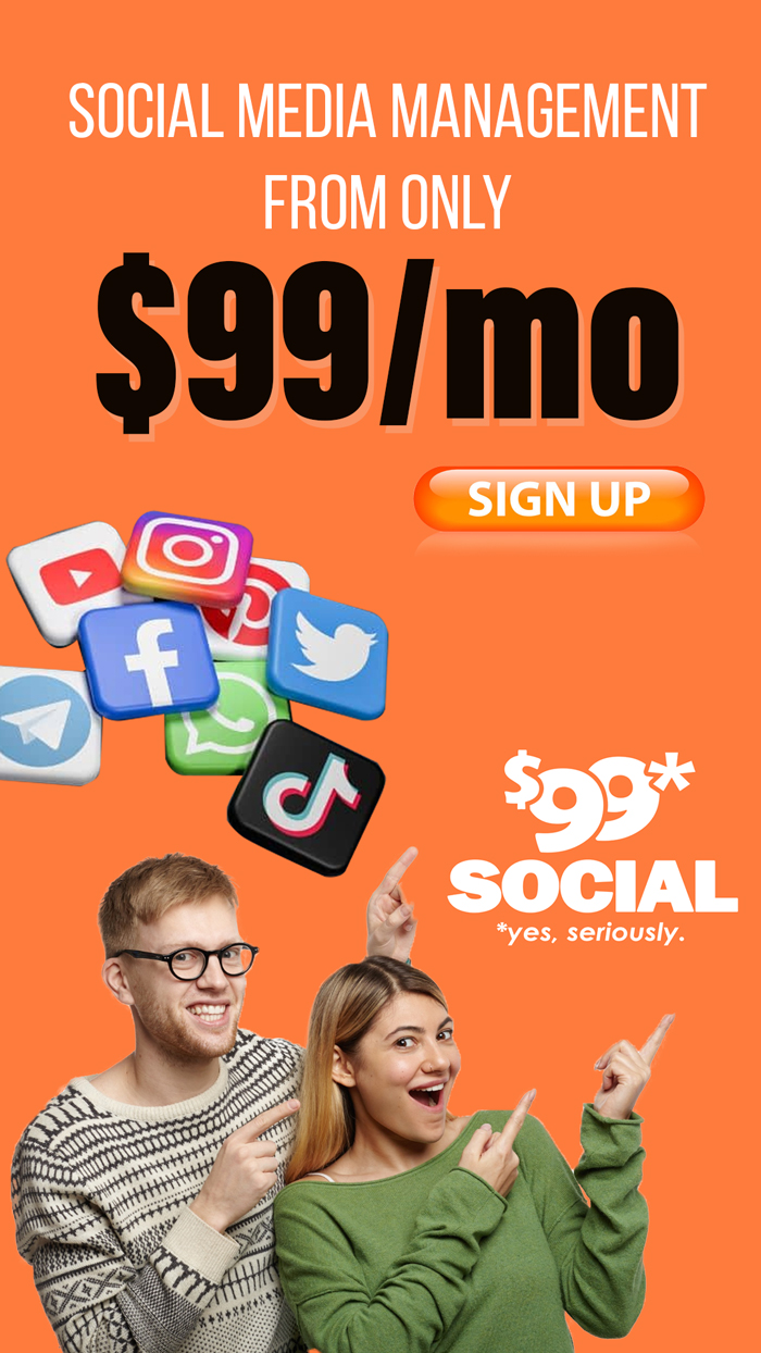 99DollarSocial.com Facebook ad
