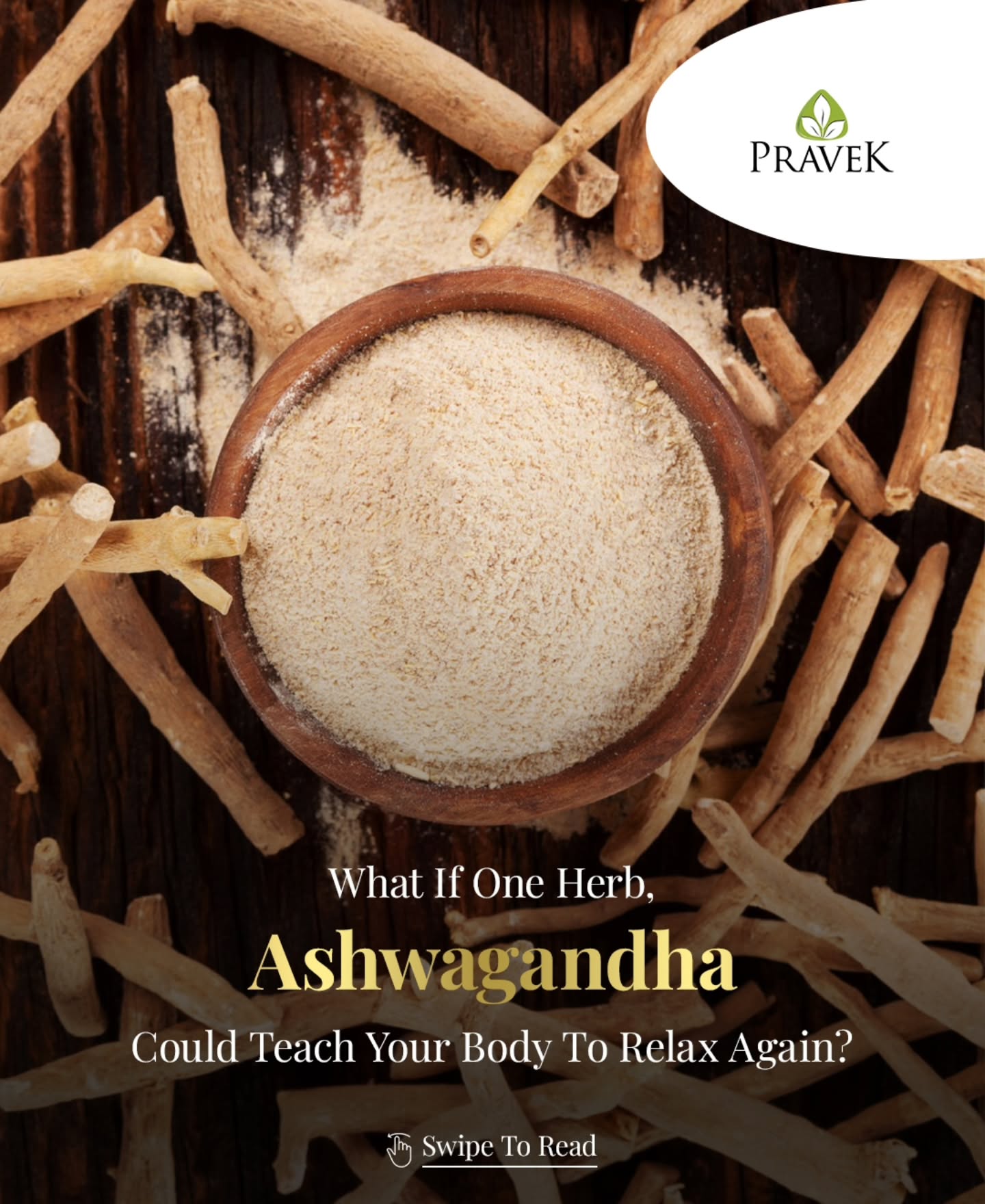 Pravek Facebook ad: If you’ve been feeling stretched thin, Ashwagandha offers…