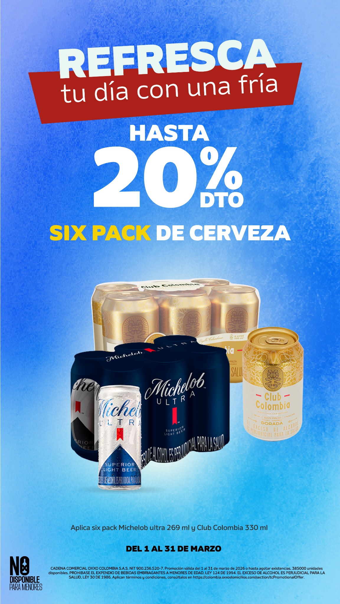 OXXO Colombia Facebook ad