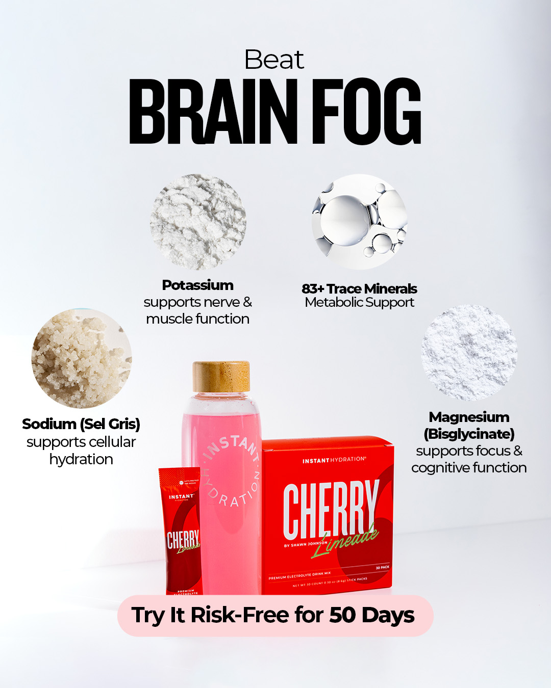 Instant Hydration Facebook ad