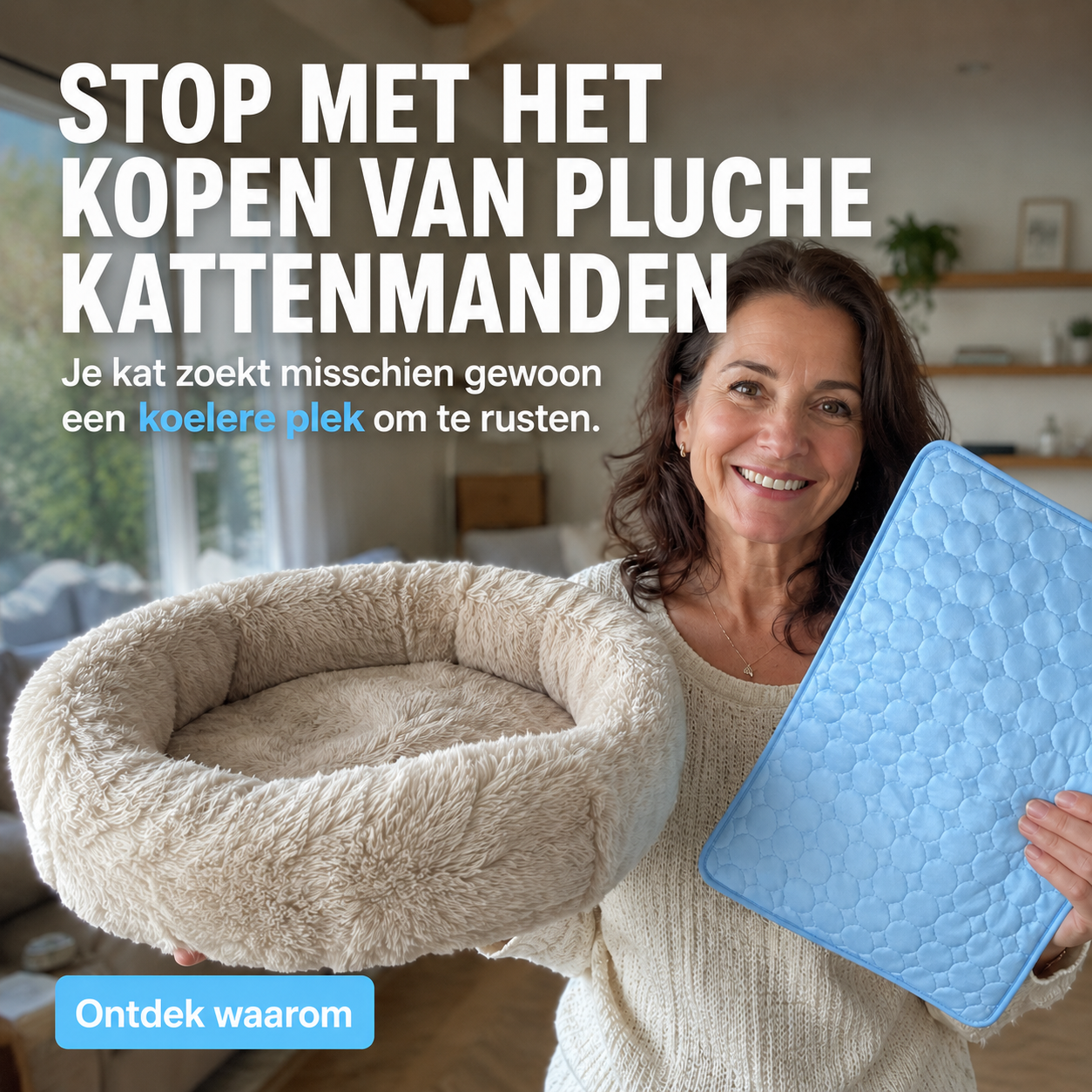 Laura Vermeulen Facebook ad: Heb jij een kat? Lees dit dan goed.
