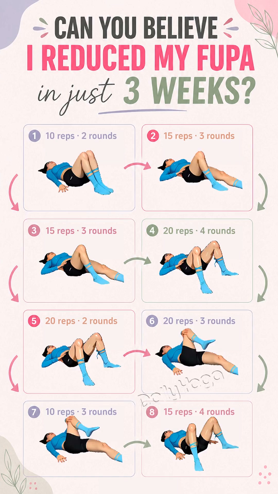 Chair Yoga 28 Day Challenge Facebook ad: Start Training!