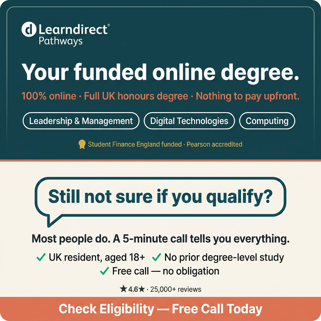 learndirect Facebook ad