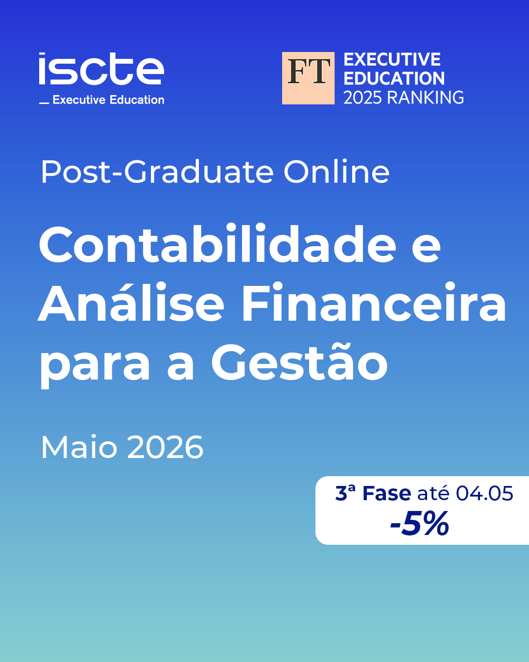 ISCTE Executive Education Facebook ad