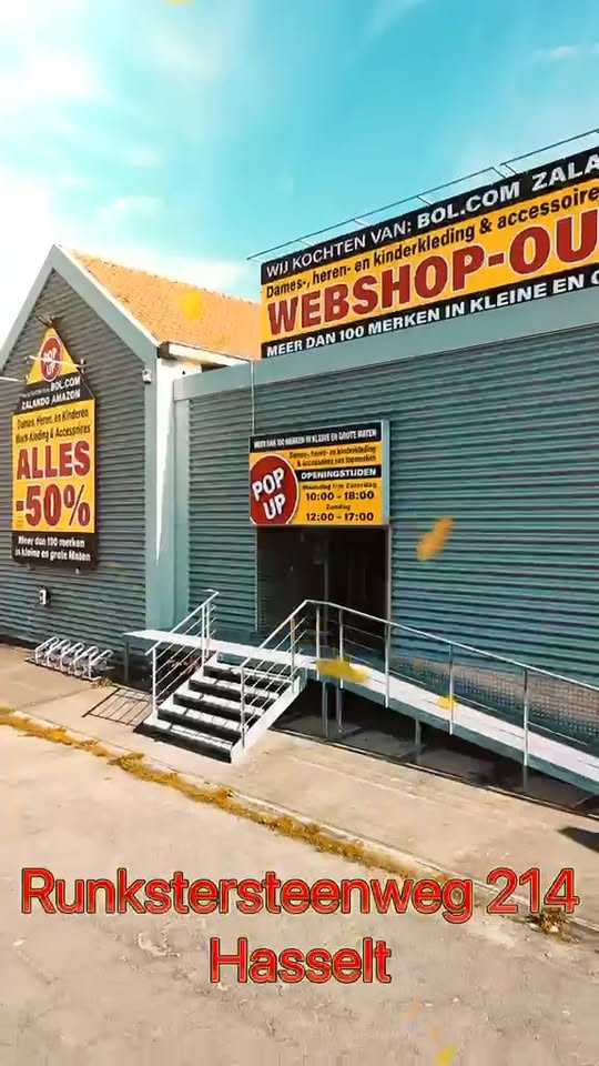 Web-Shop Outlet Facebook ad: Webshop-Outlet HASSELT