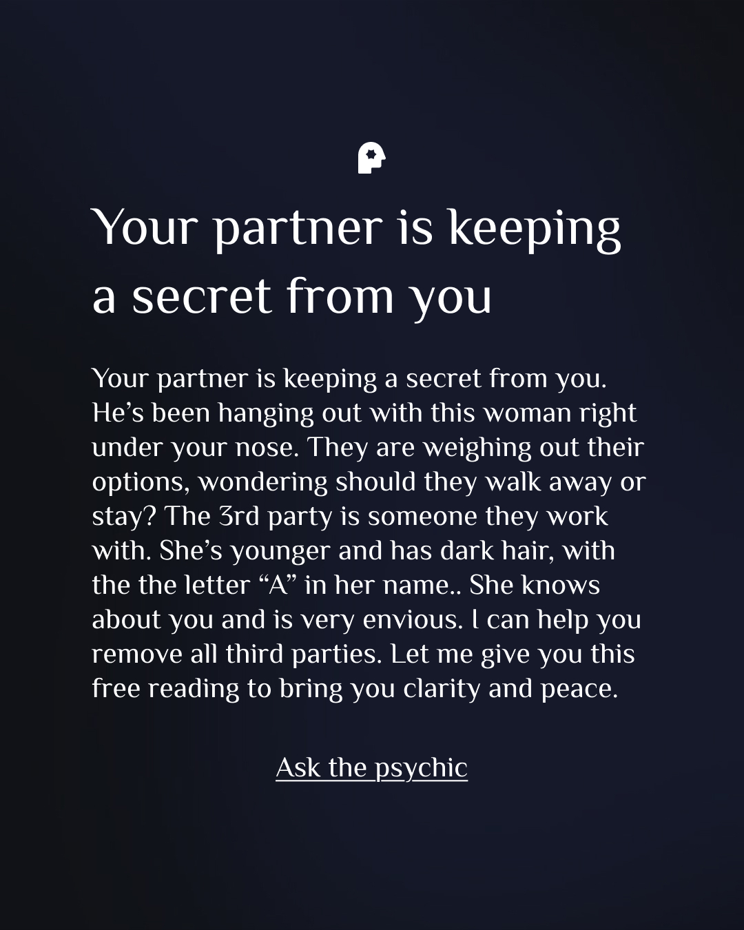 Your Astrology Advisor Facebook ad