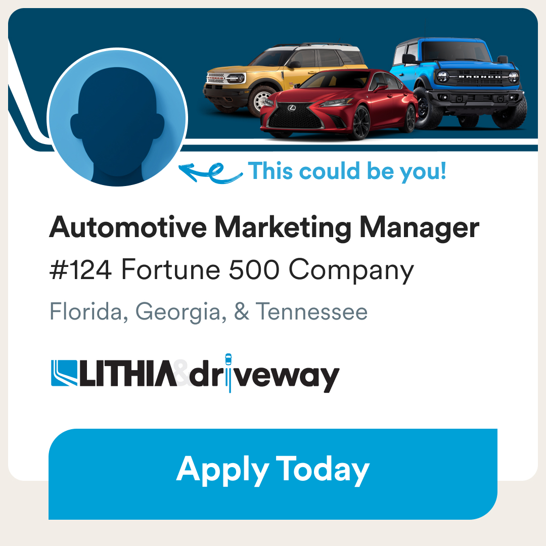 Lithia & Driveway Facebook ad