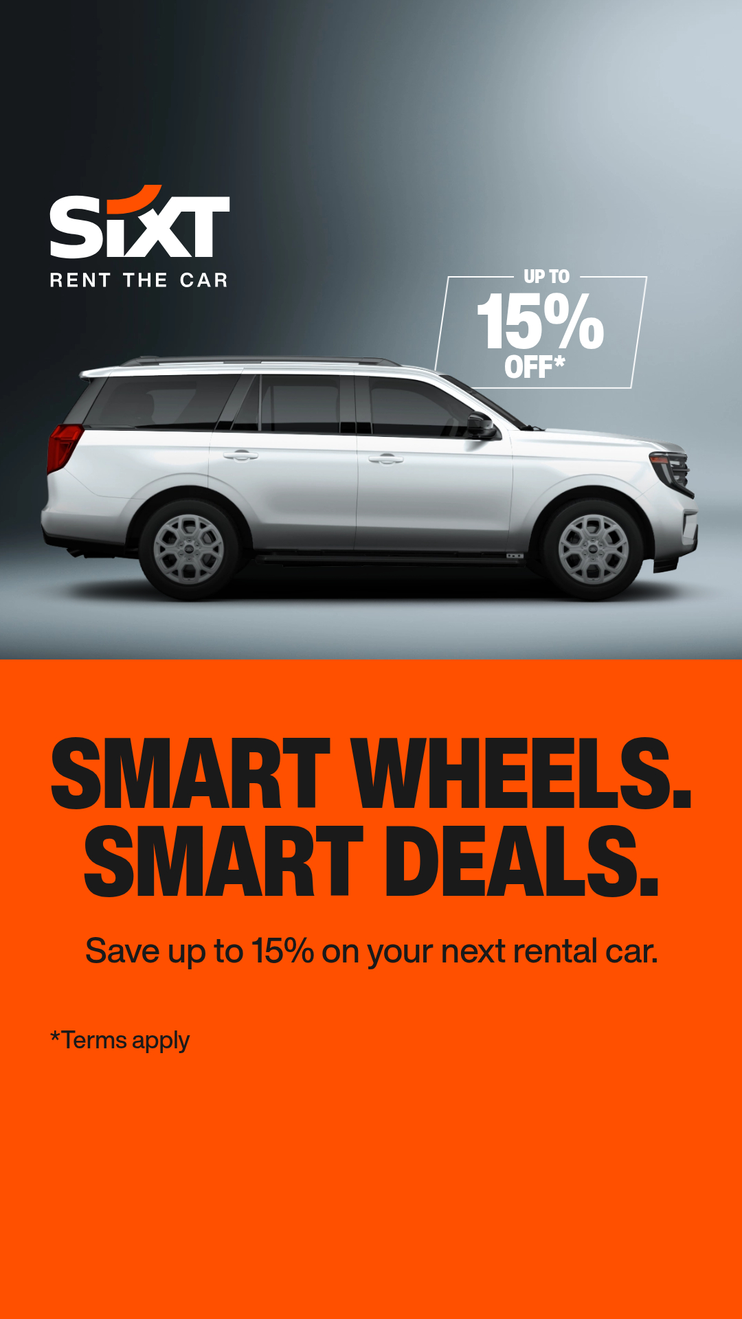 Sixt Facebook ad