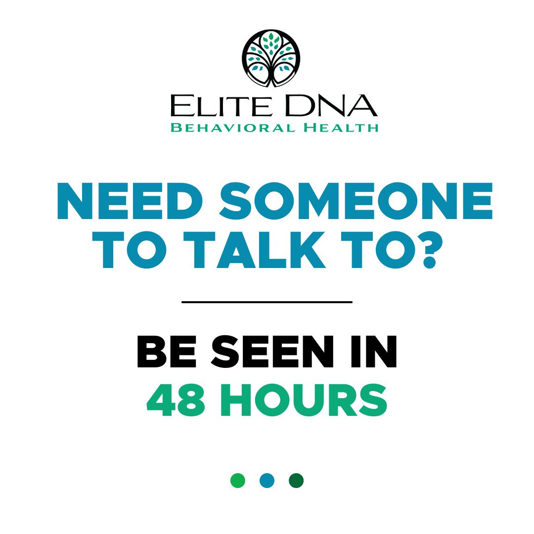 Elite DNA Behavioral Health Facebook ad