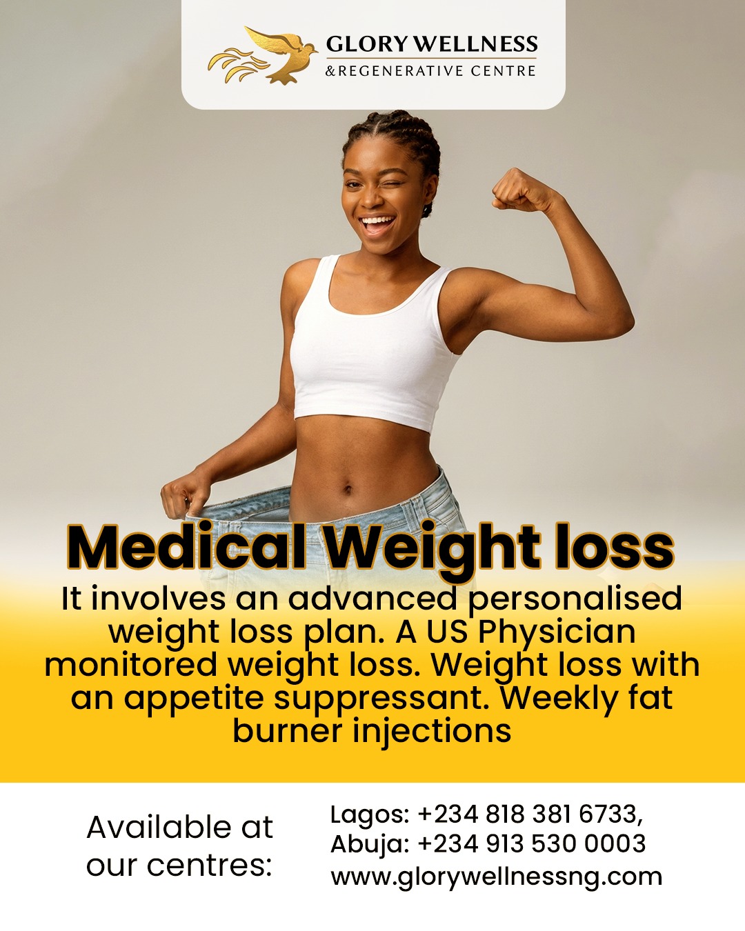Glory Wellness & Regenerative Centre Facebook ad