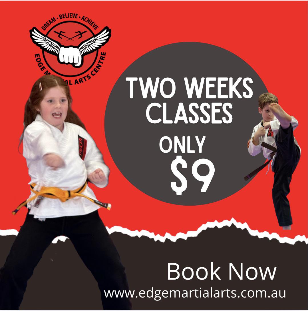 Edge Martial Arts Pty Ltd Facebook ad