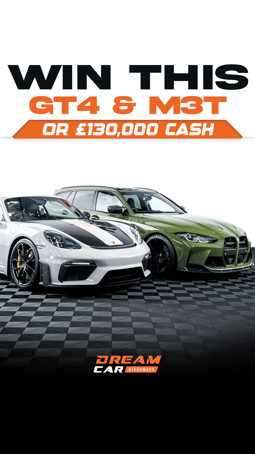 Dream Car Giveaways Facebook ad