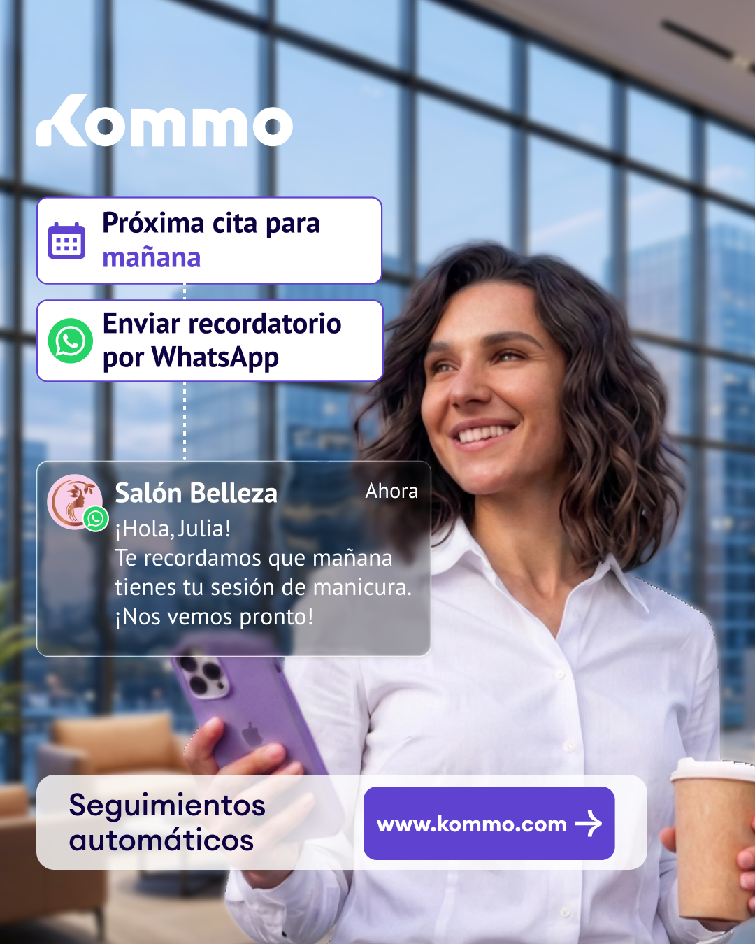 Kommo Español Facebook ad